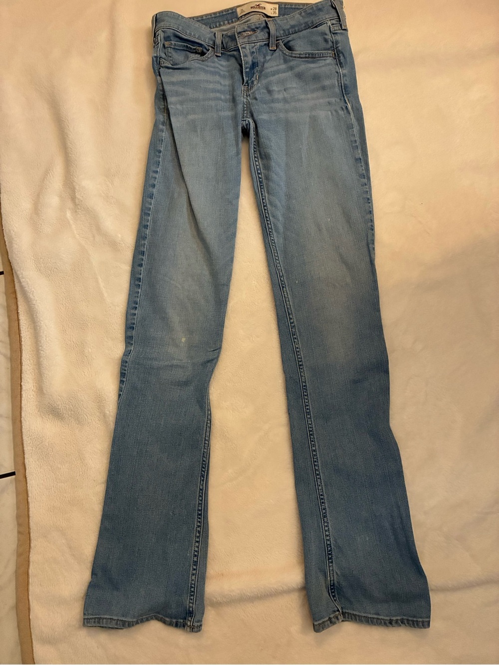 Hollister Light Blue Boot Cut Jeans